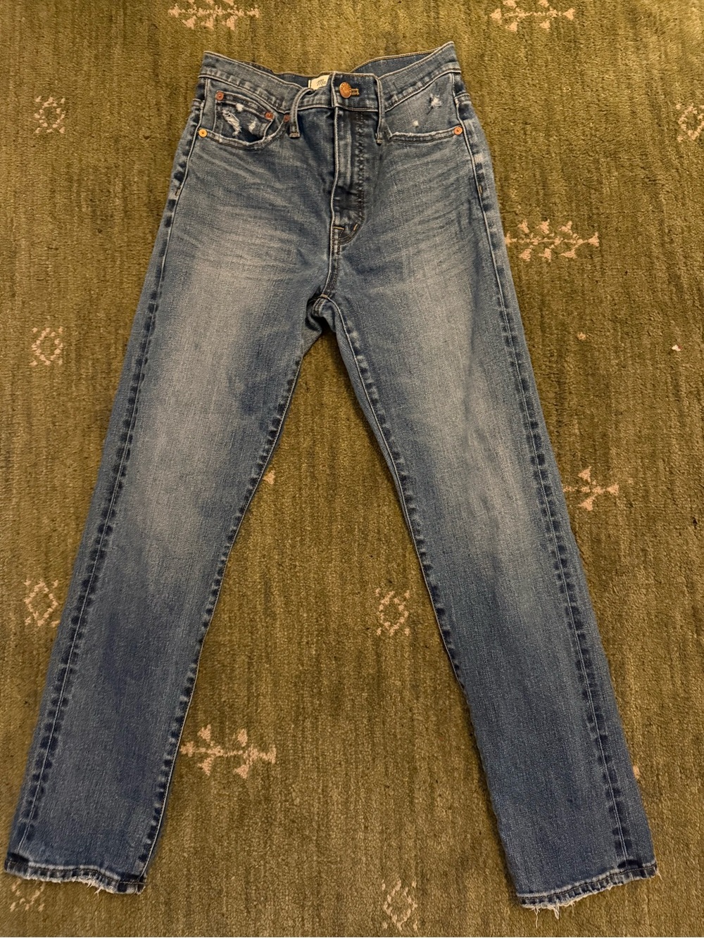 Madewell Straight Leg Jeans